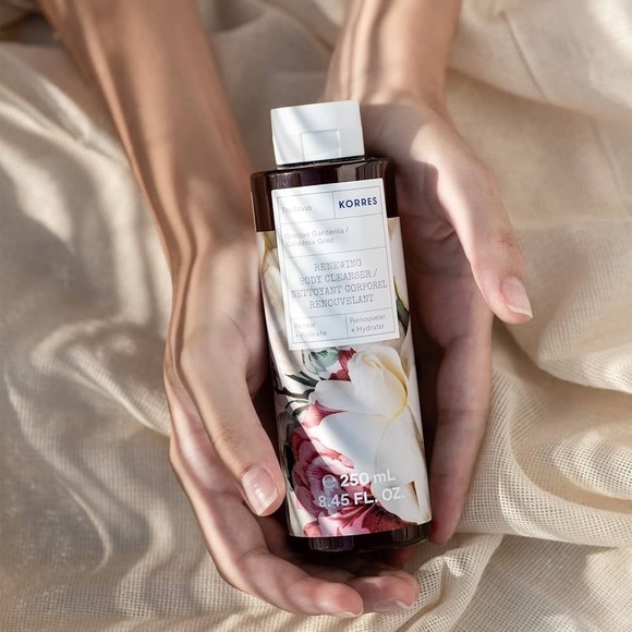 Korres GRECIAN GARDENIA Renewing Body Cleanser | NEW | Shower Gel Body Wash - Picture 4 of 11